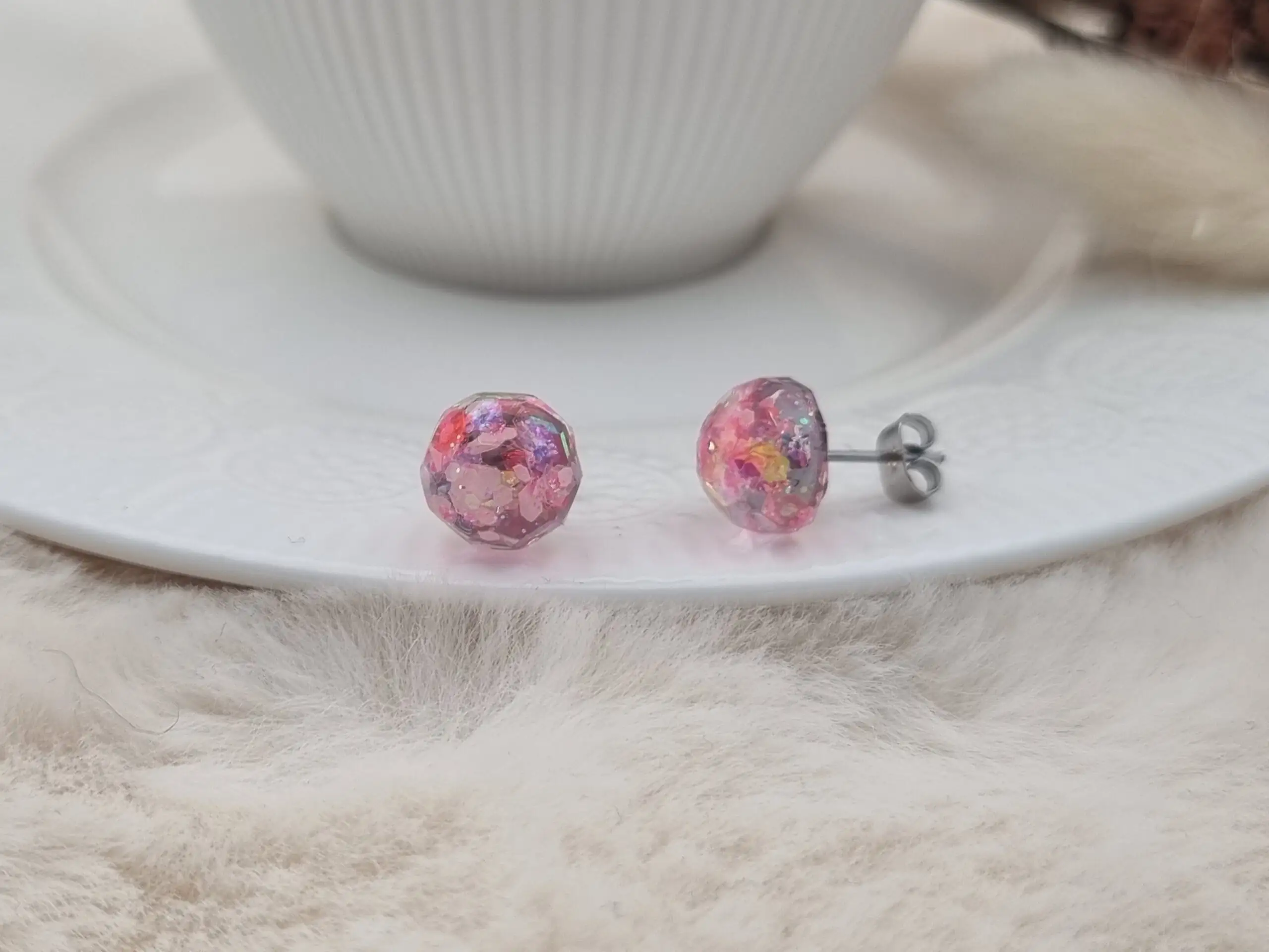 🌟 Puces d’oreilles à facettes - Élégance discrète 💎 – Image 2