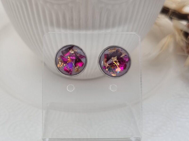 ✨ Boucles d'oreilles Cabochons - L'élégance discrète à porter au quotidien ! ✨ – Image 3