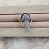 🌟 Bague Ovale Réglable 🌷