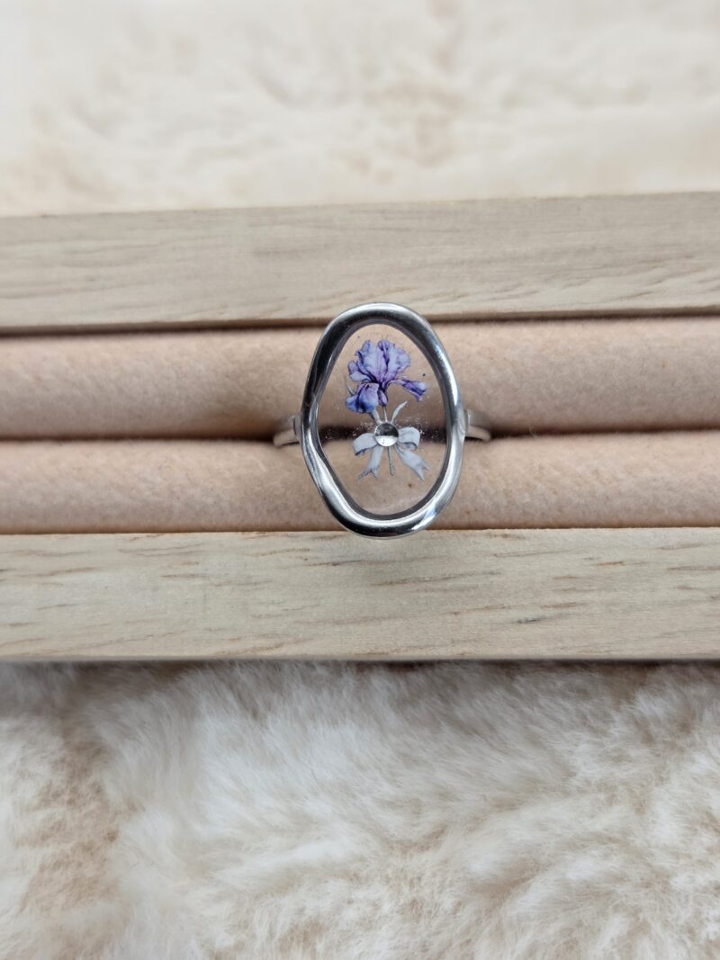 🌟 Bague Ovale Réglable 🌷