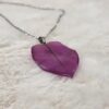 🌺 Pendentif Pétale de Bougainvillier Résiné – Élégance Florale & Naturelle