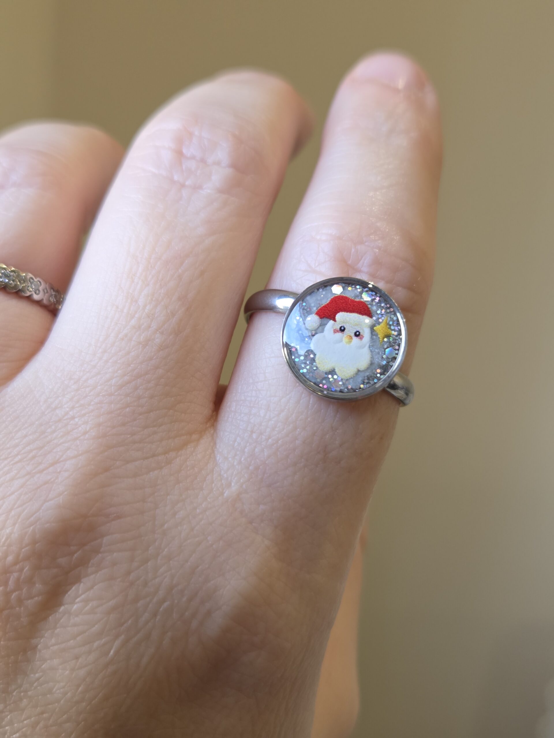 🎅 Bague “Père Noël” – L’éclat magique des fêtes ✨ – Image 2