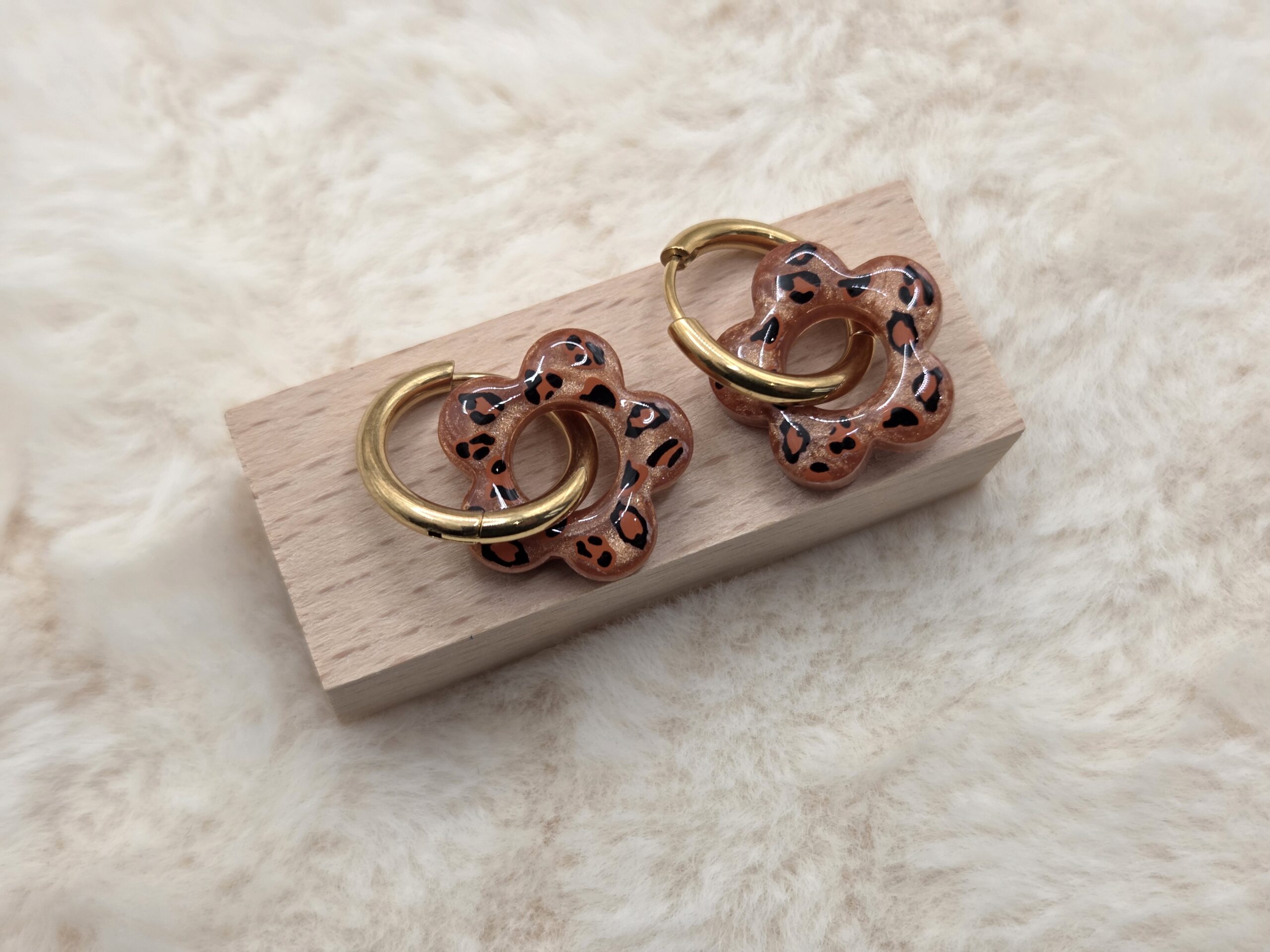 Créoles Interchangeables Fleuries 🌸 – Image 4