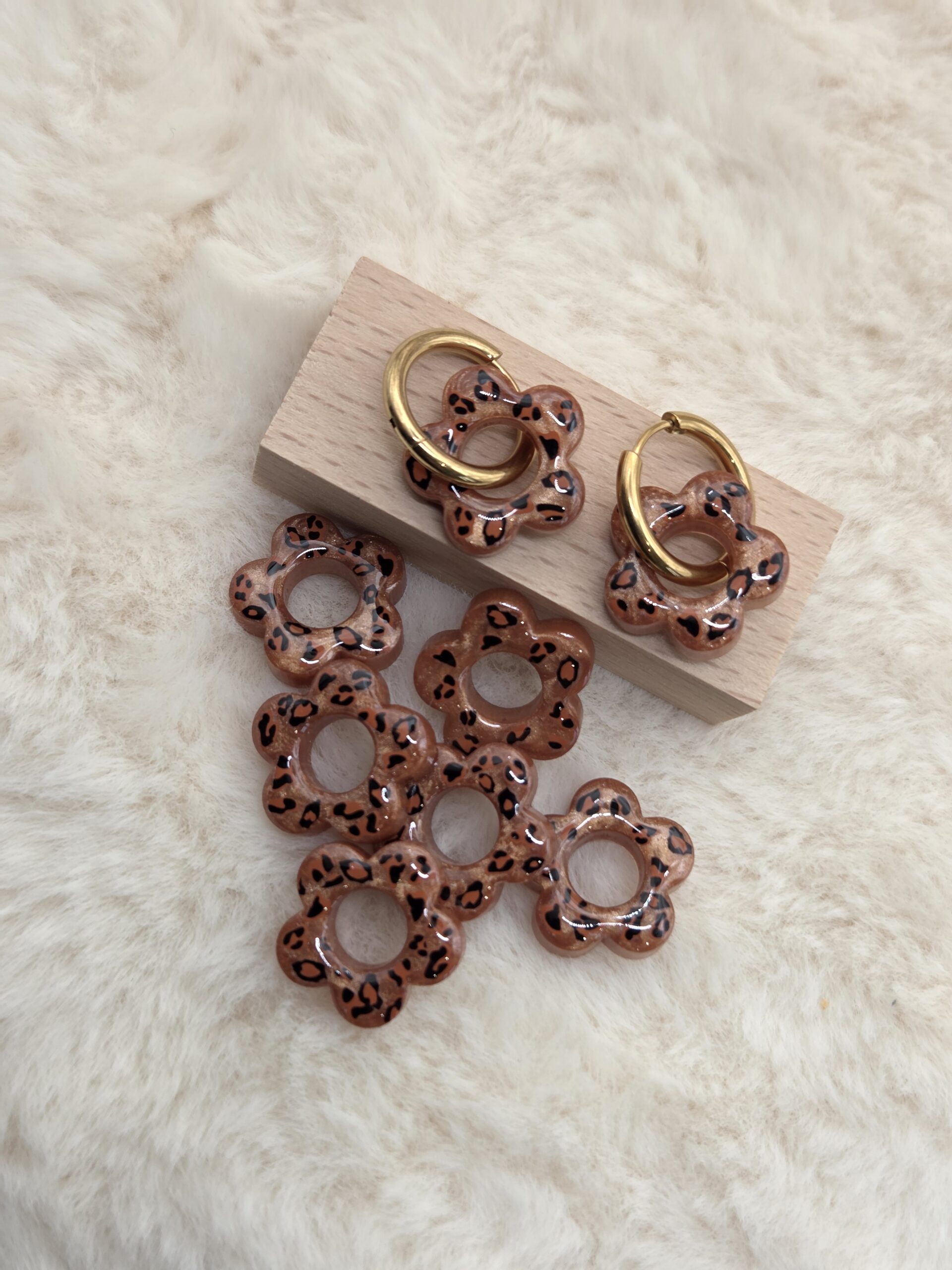 Créoles Interchangeables Fleuries 🌸 – Image 6