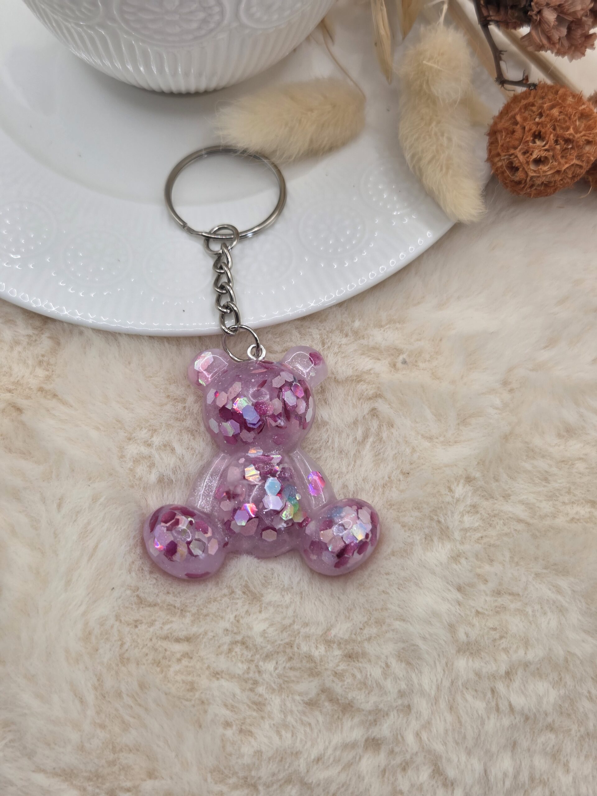 🌟 Porte-clé Ours – L’accessoire craquant et coloré pour vos clés ! 🐻✨