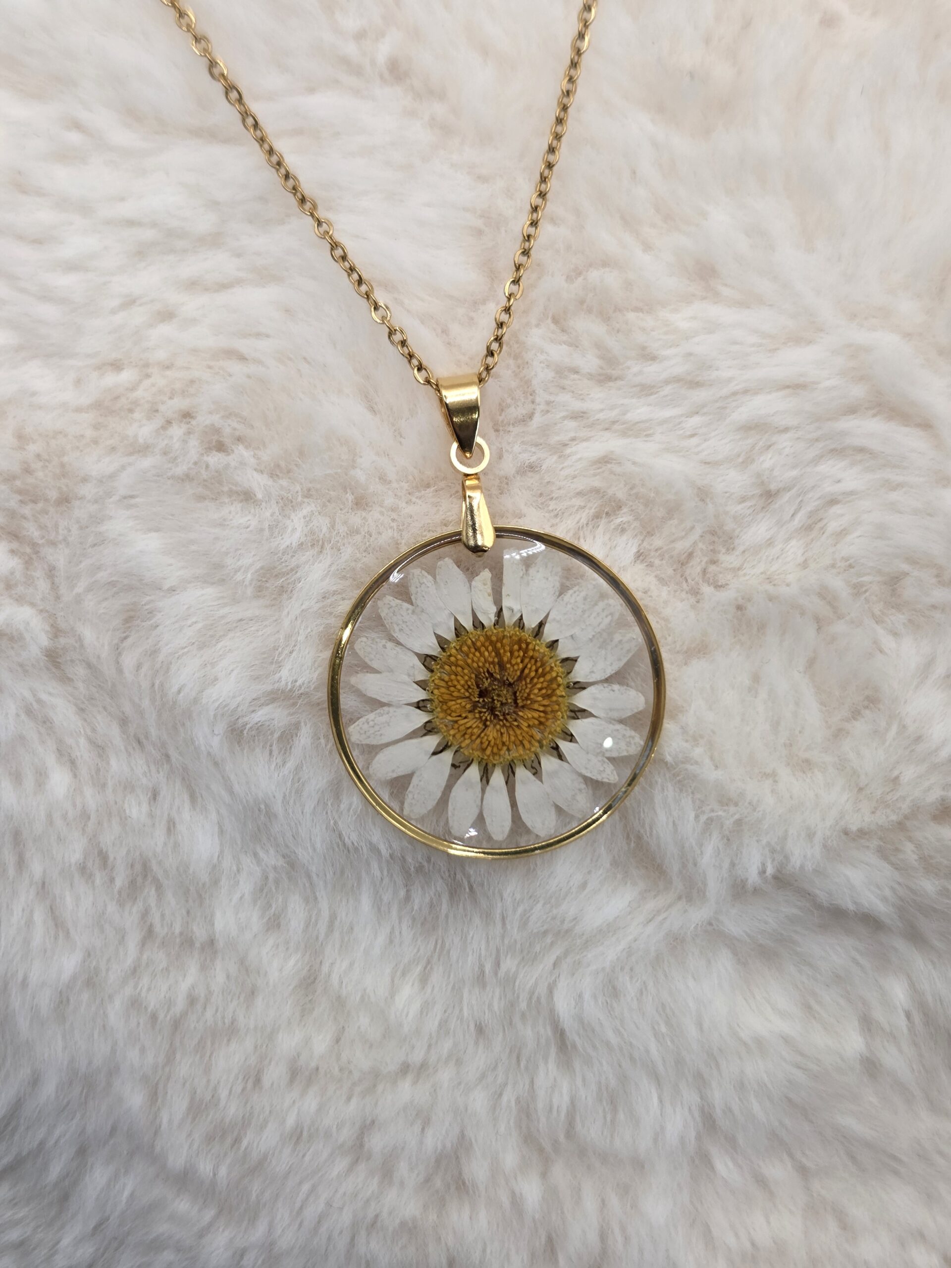 Pendentifs Fleurs Naturelles